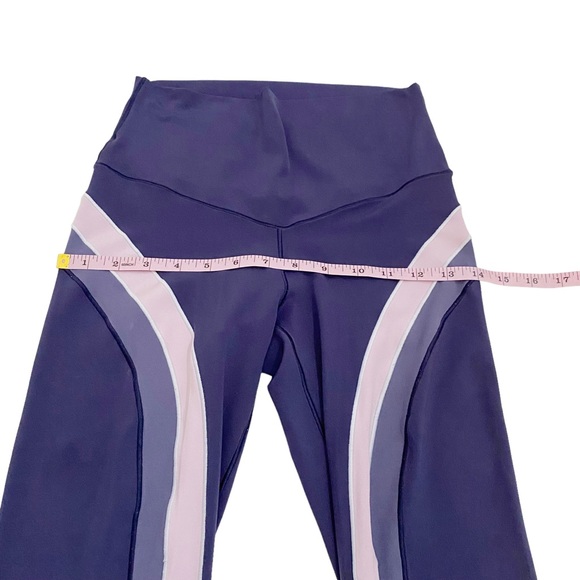 Aerie Chill Play Move Shades Of Purple Active Cropped Leggings, Size Medium - Picture 7 of 12